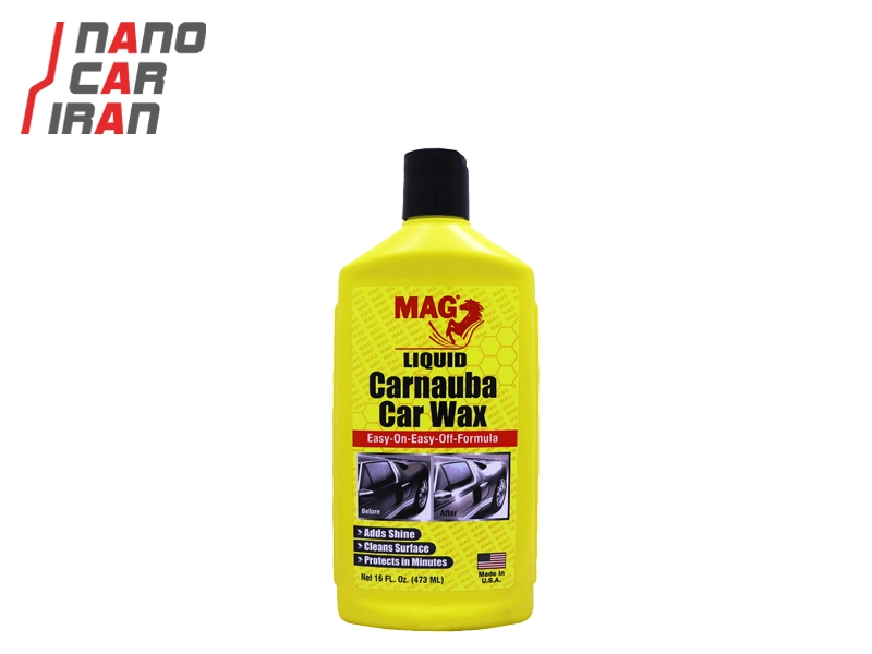 واکس مایع کارناوبا 473 میلی لیتری مگ MAG Liquid Carnauba Car Wax